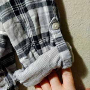 Gray riders plaid women's t-shirt!